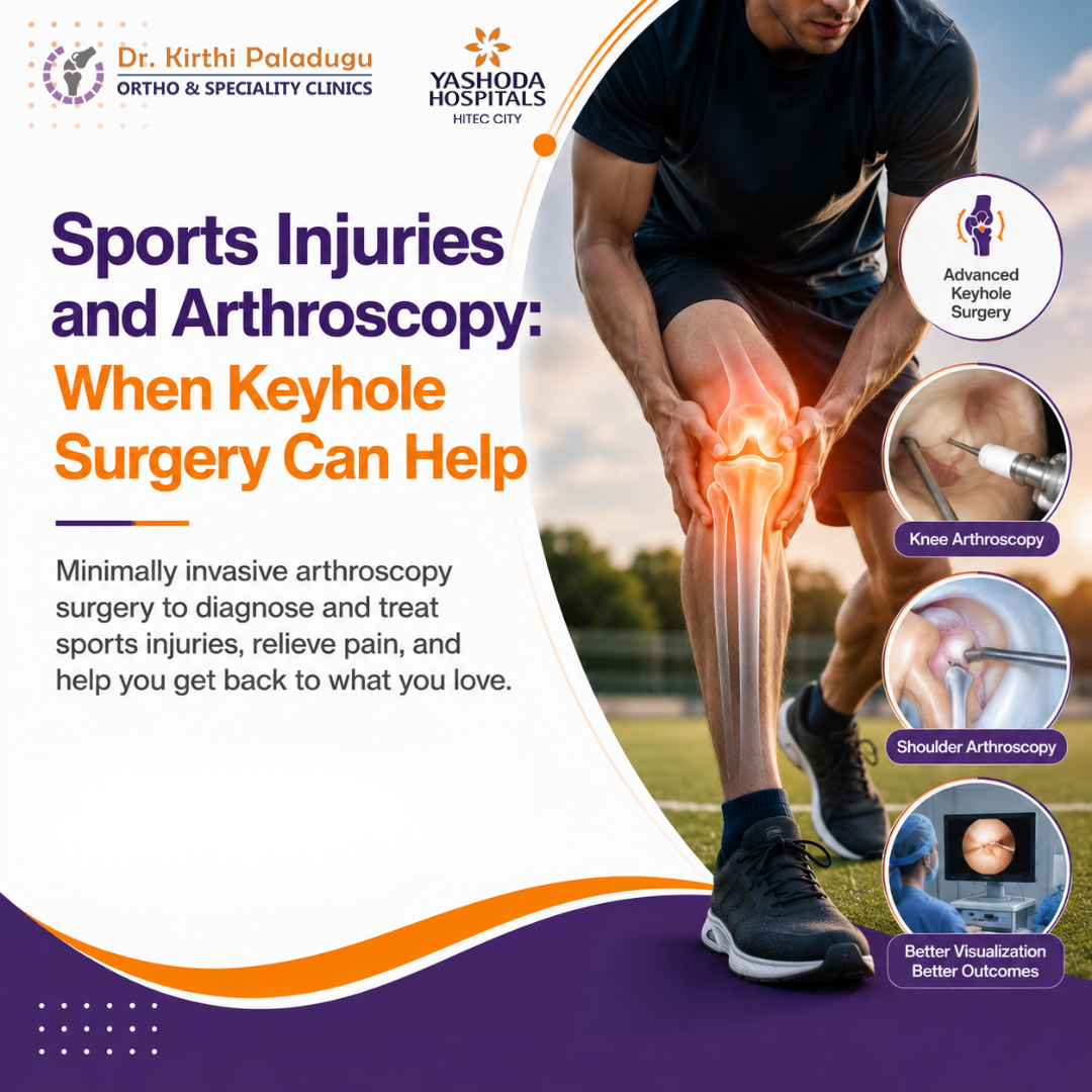 Sports Injuries and Arthroscopy: When Keyhole Surgery Can Help